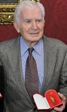siegfried ramler bei der verleihung des goldenem rathausmanns in wien